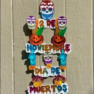 DIA DE MUERTOS LONG WALL DECOR FOAM